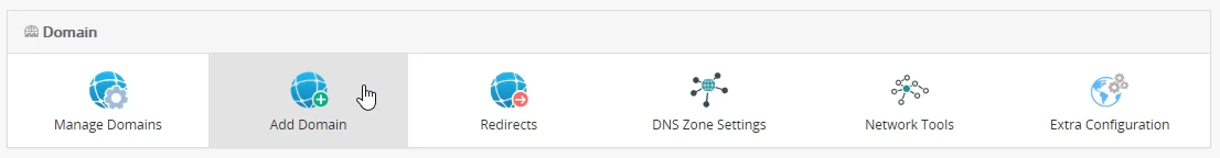 Agregar dominio panel webuzo