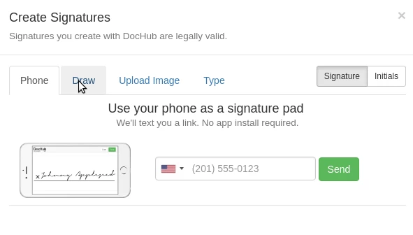 Creando la firma del contrato Hostico