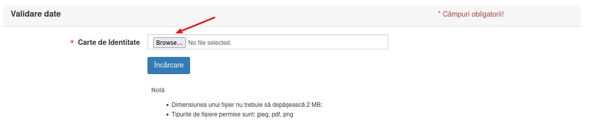Cargar Documentos ROTLD