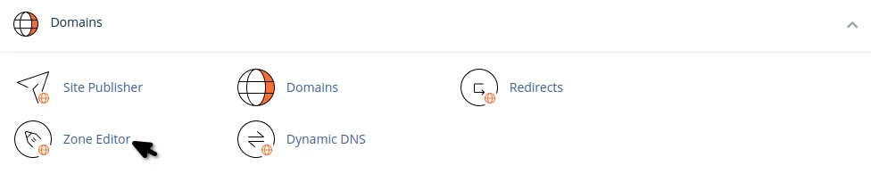 Zone Editor cPanel